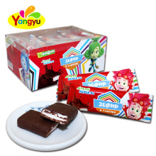 Popular Sweet Chocolate Coated Rectangle Marshmallow Supplier